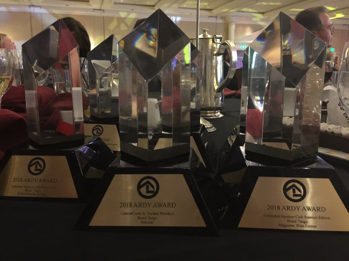 brandtango's tweet photo. What an amazing night at the 2018 ARDA Awards Gala!
 
We are thrilled to announce Brand Tango will be taking home 6 prestigious ARDY Awards. A special congratulations to our amazing team, partners and all of the 2018 ARDY Award finalists and winners.
 
#ARDAWorld18 https://t.co/GmVZhQ6Qqn