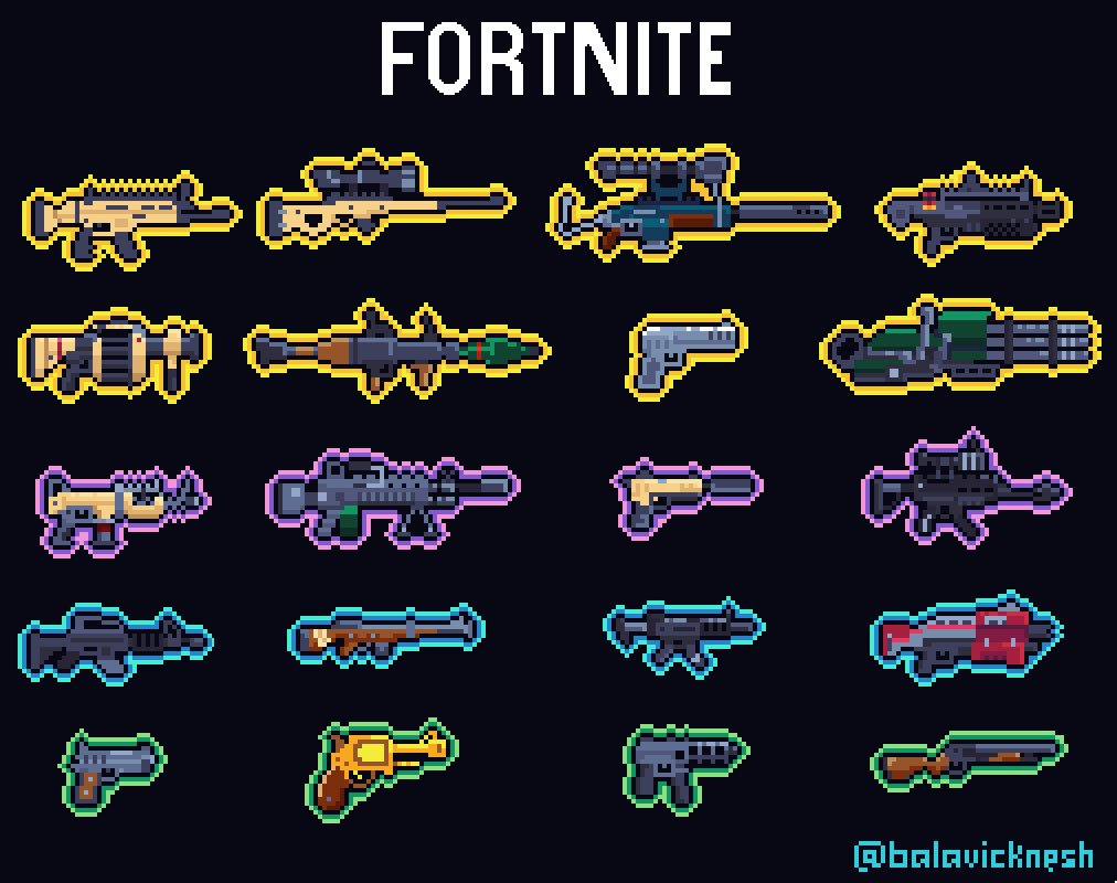 Fortnite + pixel art = ๐๐๐ (credit for this amazing work  Fortnite + pixel art = ๐๐๐ (credit for this amazing work