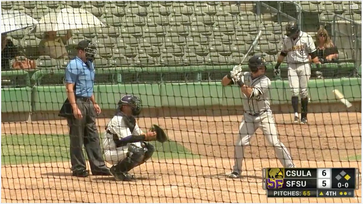Cal State LA Athletics (@lagoldeneagles) on Twitter photo Six-run inning for <a href="/CalStateLABB/">Cal State LA Baseball</a> to take the lead!
๐บ ustream.tv/channel/188448โฆ Six-run inning for <a href="/CalStateLABB/">Cal State LA Baseball</a> to take the lead!
๐บ ustream.tv/channel/188448โฆ