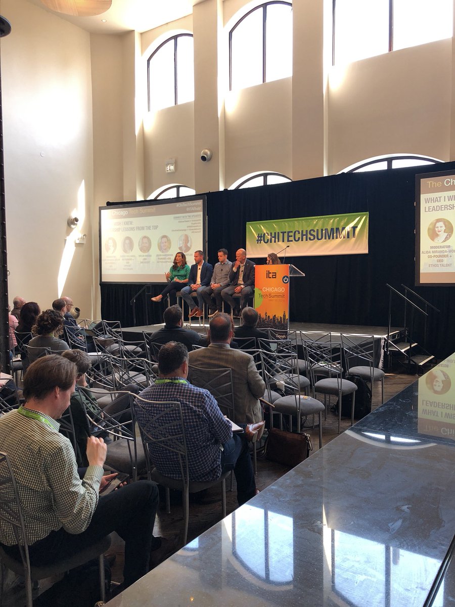 ITAbuzz's tweet photo. Sharing their #wisdom as successful #leaders #chitechsummit @EthosTalent @AlidaMW @upfronthc @SMSAssistLLC @ActiveCampaign @jvandeboom @EnsonoIT https://t.co/R4ESzEIotO