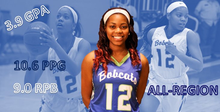 BobcatsWI's tweet photo. Congratulations to graduate Ashley Williams on being selected as the student speaker for tomorrow's graduation ceremony. Ashley earned All-Region Honors her freshman and sophomore seasons as a Bobcat and held a 3.9 GPA off the court. #BobcatNation #bscgrad https://t.co/0J5Tc7uveE