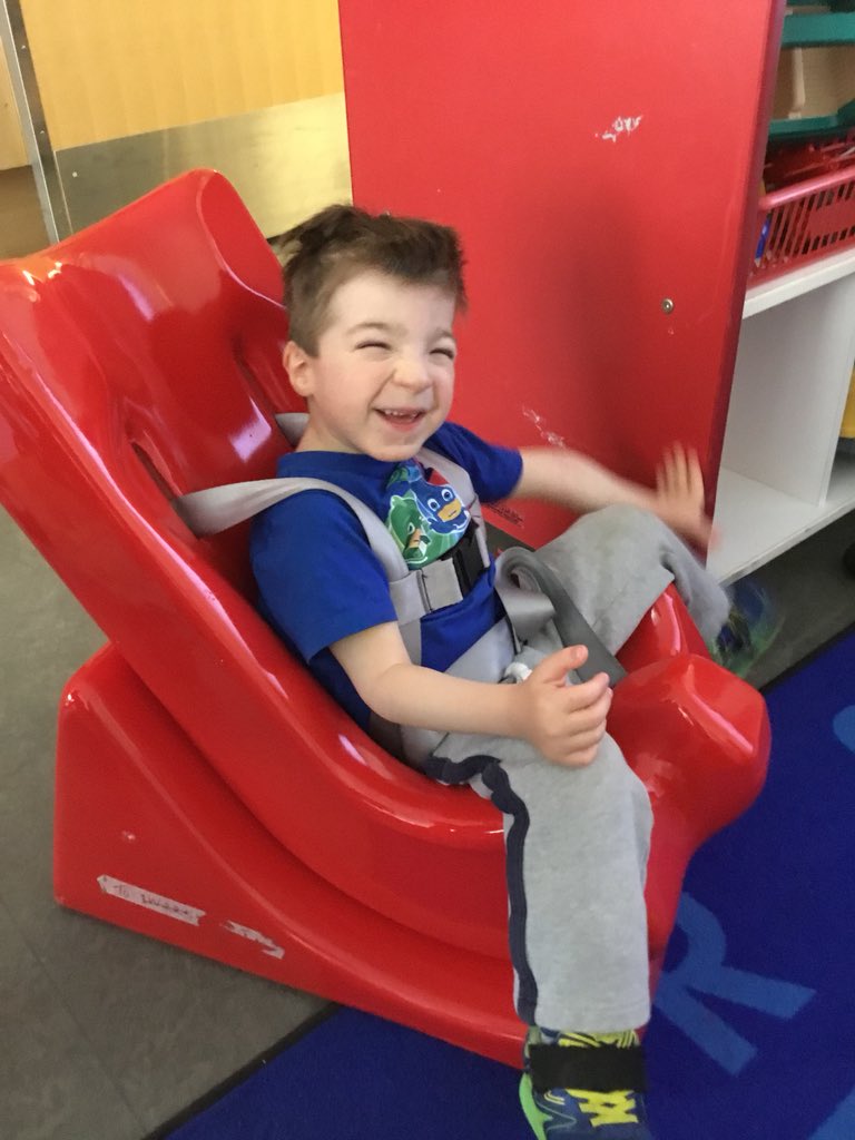 BloorviewSchool's tweet photo. Using @Leckeydotcom #FloorSitter enables students to change position and be at the same height level as their peers. Makes circle time accessible and equitable for ALL students #OTs #PT #Accessibility #equity #EdWeekOn2018 #OntEd #DreamLearnGrow https://t.co/RhuDCmau9v