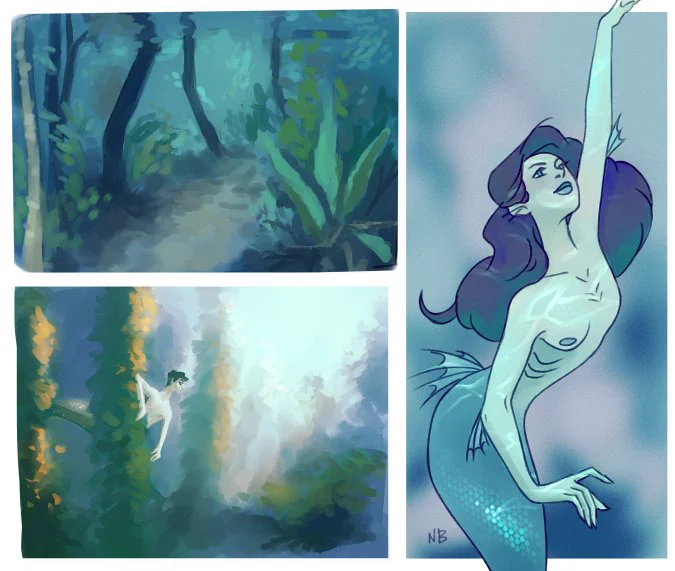 i could post this here as well... half fish and studies... 