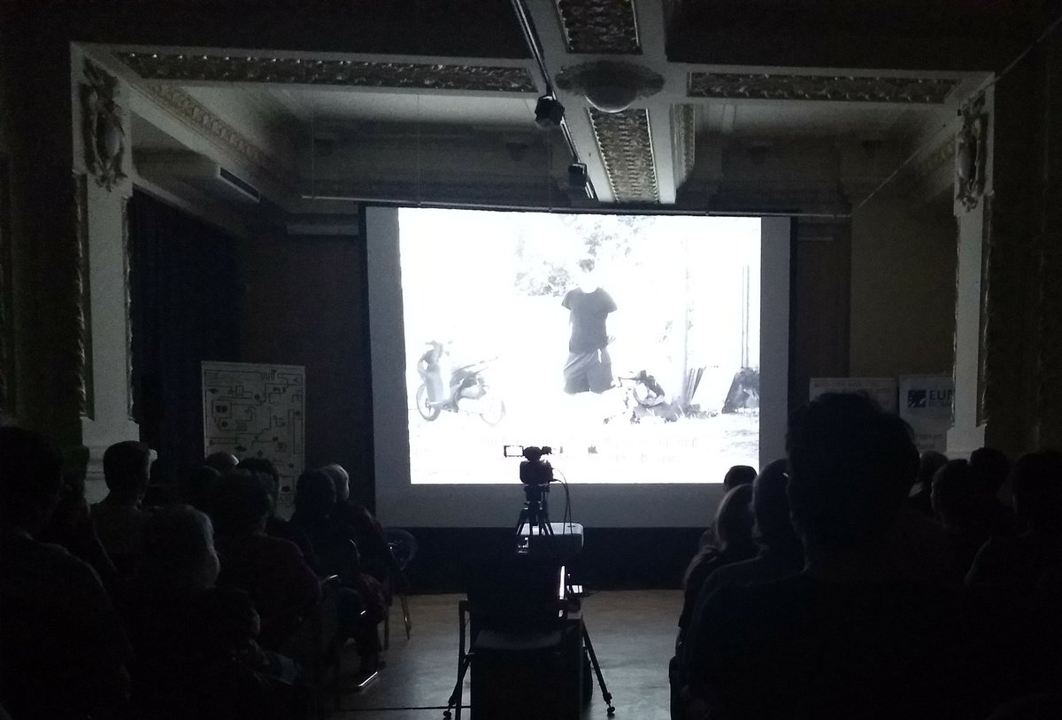 Full house this evening at the <a href="/BrexitanniaDoc/">Brexitannia</a> screening at the Czech Centre <a href="/ffeRomania/">European Film Festival in Romania</a> #22ffe