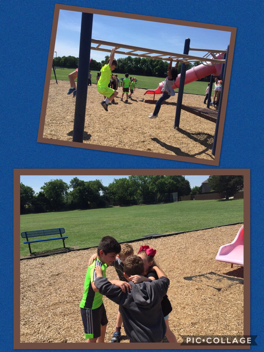LeslieMarionK's tweet image. Beautiful day for some monkey bars and huddles at recess! #MavericksOnAMission #HealthyTexasWeek