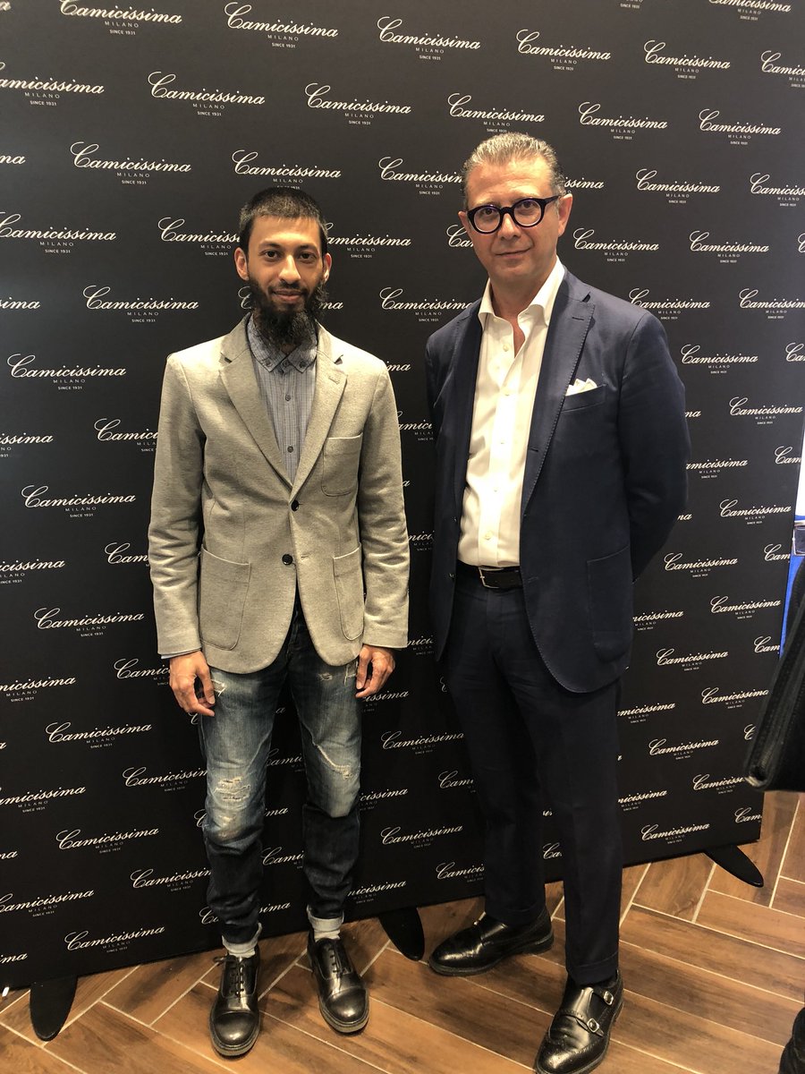 SandtonCity's tweet photo. Meet Yusuf Surtees, the General Manager of @SurteeGroupZA and Mr. Fabio Candido of @_camicissima_ who have both made the #Camicissima store come to life in the city! #SandtonCity https://t.co/5ferkTuLUt