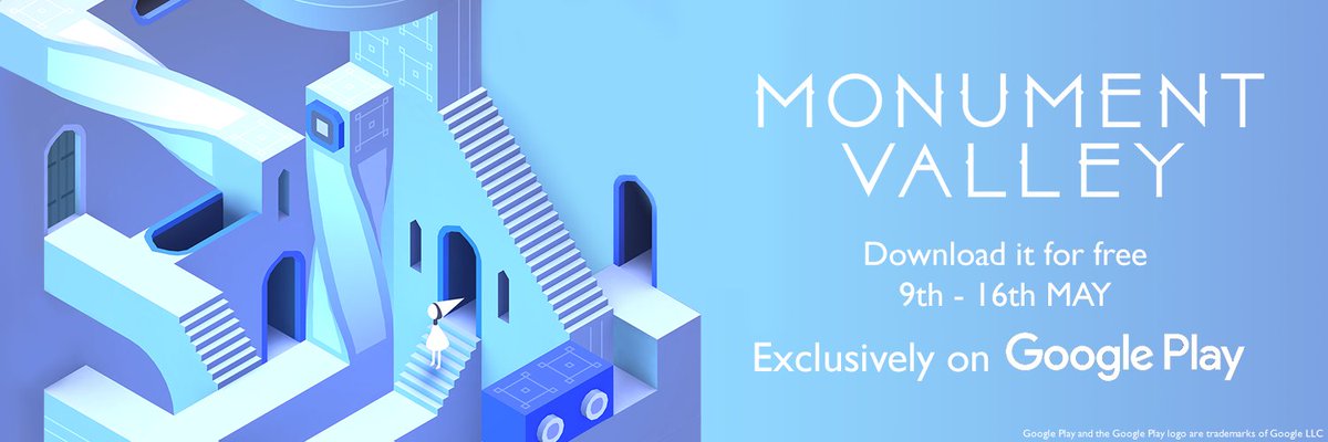 Monument Valley is free on Google Play for one week only!
bit.ly/MonumentValley…
