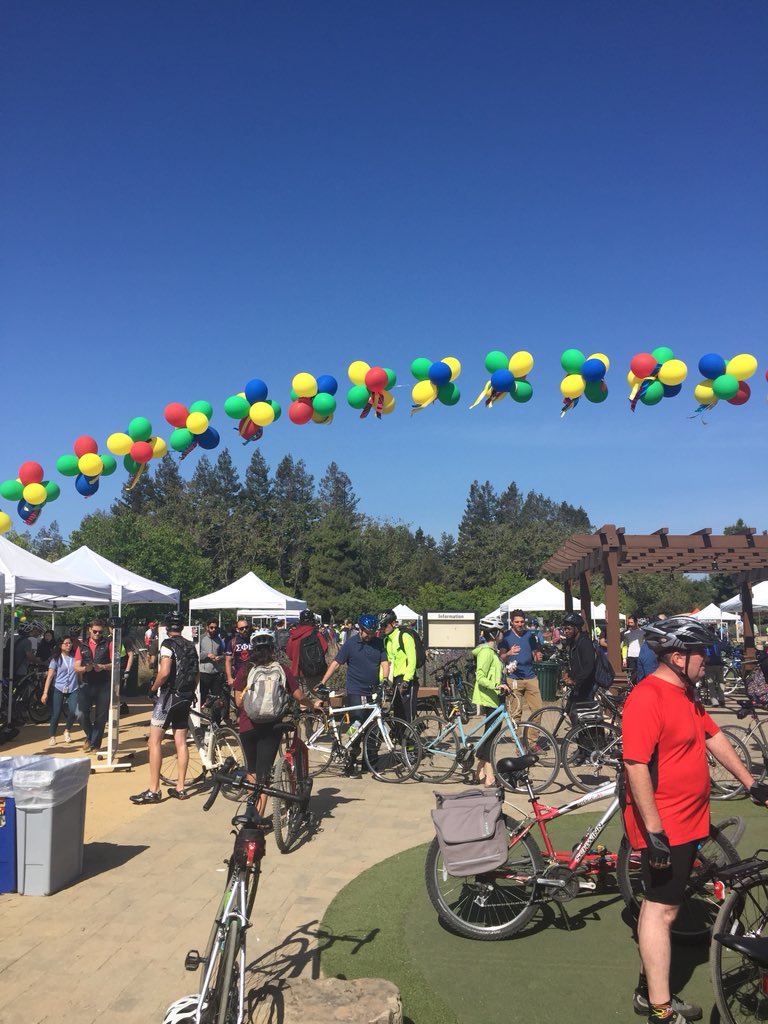 Perfect day for #BTWD2018! #SCHWINNXCHRISCLARK