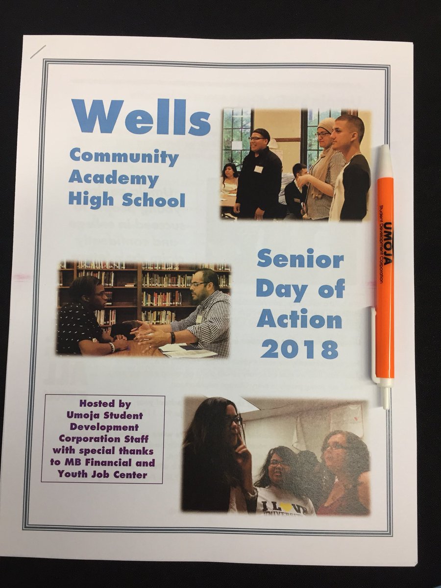 UmojaTed's tweet photo. Thank you @mbfinancialbank &amp; MB President Mark Hoppe for volunteering @WellsHSRaiders @UmojaCorp Senior Day of Action! #MBOnTheBlock #AllStudents #publicprivate @ChiPubSchools https://t.co/1Ov9c8ay4R