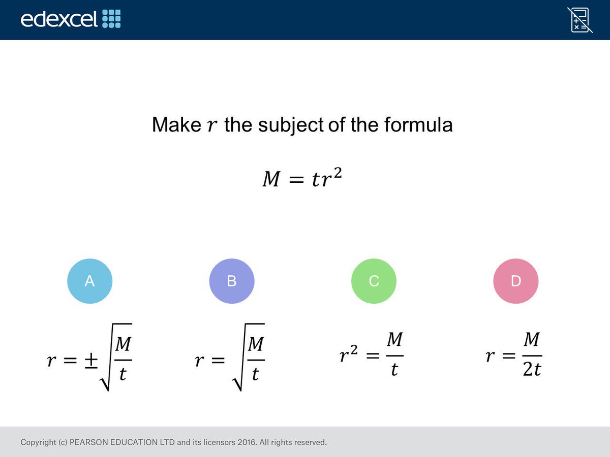 mrbartonmaths's tweet image. Good evening! 14 Days to Higher #GCSEMaths Access more GCSE quizzes here: ow.ly/8UyG30jqClz
