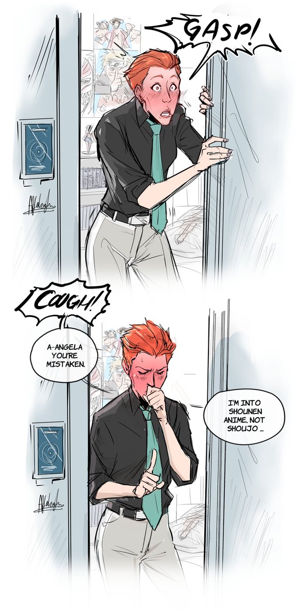 It's not like you're appreciating or anything... baka. lol
( I'm sorry but #pinkmercy  give me anime magical girls vibes so much ... )
#moircy #moicy #overwatchfanart #moiraodeorain