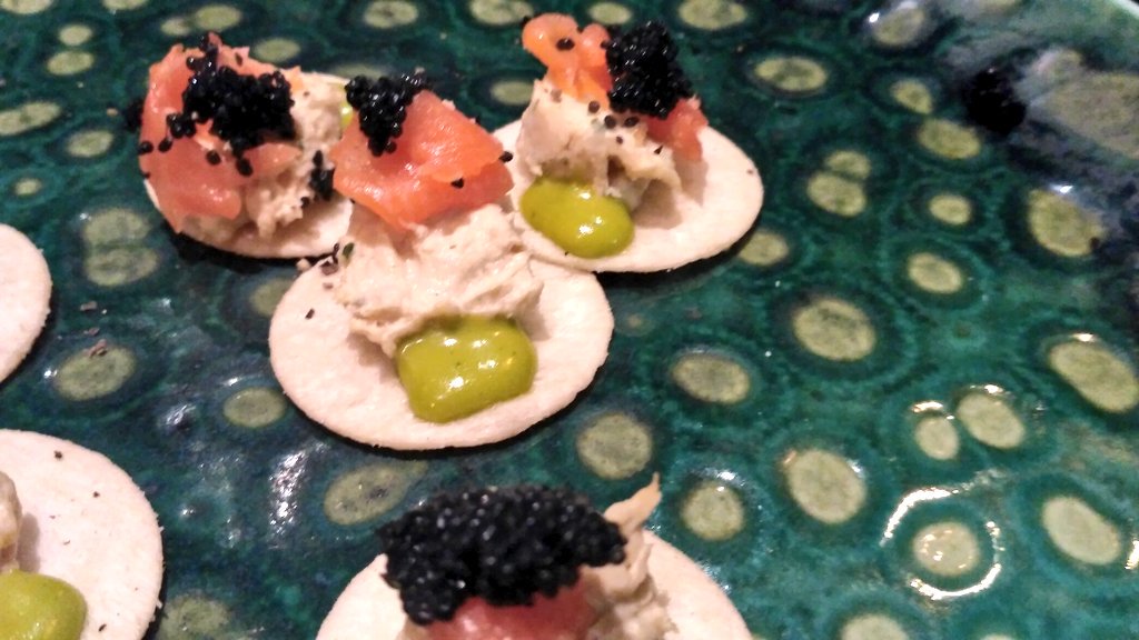 Merentia's tweet photo. Extremely yummy salmon &amp; avo bites ... At the @AfricanIndy Magazine Launch 😀 #AfricanIndependentMagazine #AfricaReimagined
#RewritingAfricasNarrative @ThePaperLawyer @Calndiva @CapeTownFairy @whycapetown @AfricanIndy @IOL @Boyas112 @Warren_G @ndre007 @HashTagCrewZA @htctweetup https://t.co/7G6POaXtJF