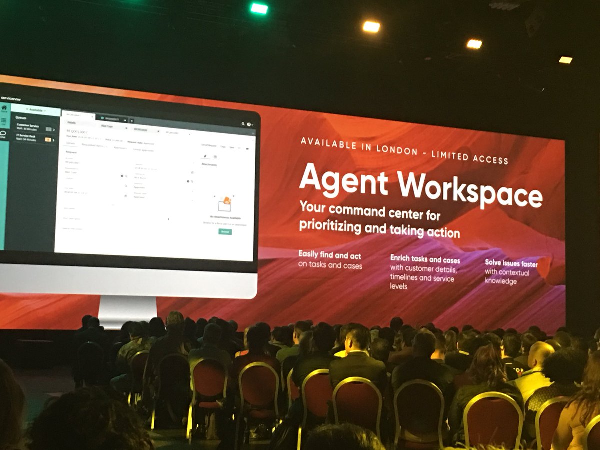 TomAsAService's tweet photo. The next year is looking mighty fun for @servicenow devs and users. #KNOW18 https://t.co/BFncp8a0jC
