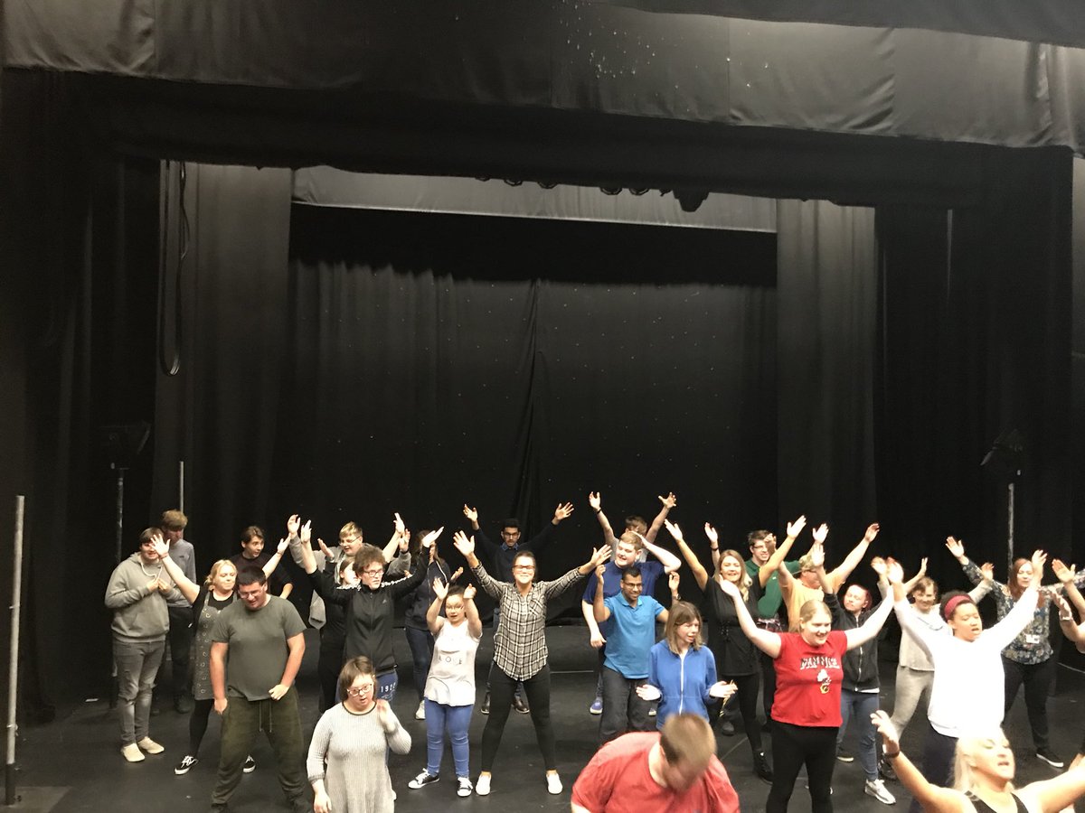 Sting_arts's tweet photo. What an incredible bunch @HarlowCollege we have! breaking performances from staff & students in rehearsals today! @bbcarts #BBCarts #supportedstudies #learningsupport #performingarts #HigherEducation #arts https://t.co/9wlUksWslL
