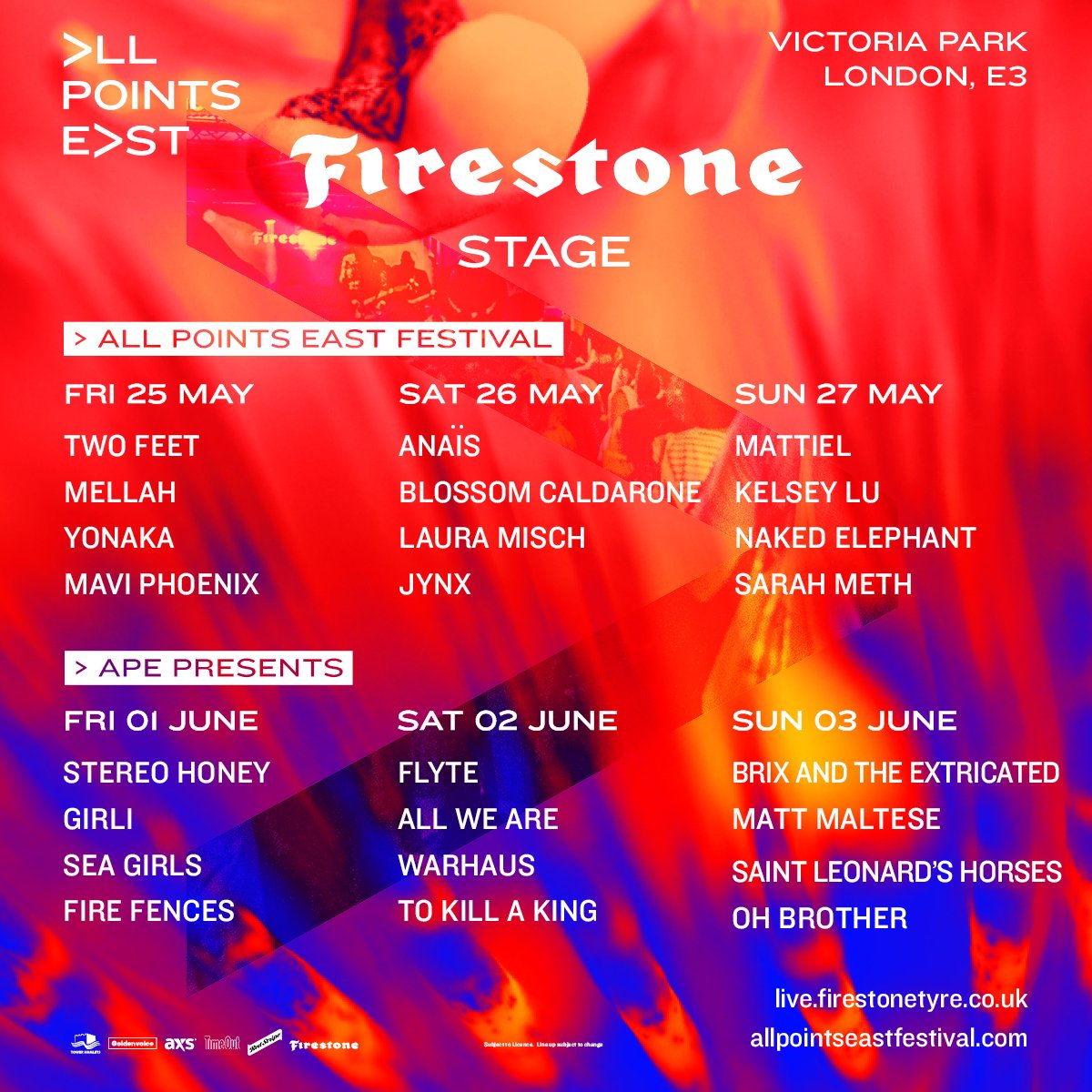 nakdelephant's tweet photo. LONDON! 🇬🇧 We are excited to announce that we will be playing @allpointseastuk on Sunday 27th May on the Firestone Stage!

Tickets: https://t.co/6CVDE2thZ9

#AllPointsEast #VictoriaPark #London https://t.co/hXQKK9O4FI