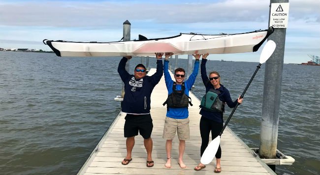 Product Test Blog Exclusive: The <a href="/orukayak/">Oru Kayak</a> folding kayak | Waterway Guide News Update bit.ly/2wq1Svo <a href="/ODUSailing/">ODU Sailing</a> <a href="/ODU/">Old Dominion University</a>