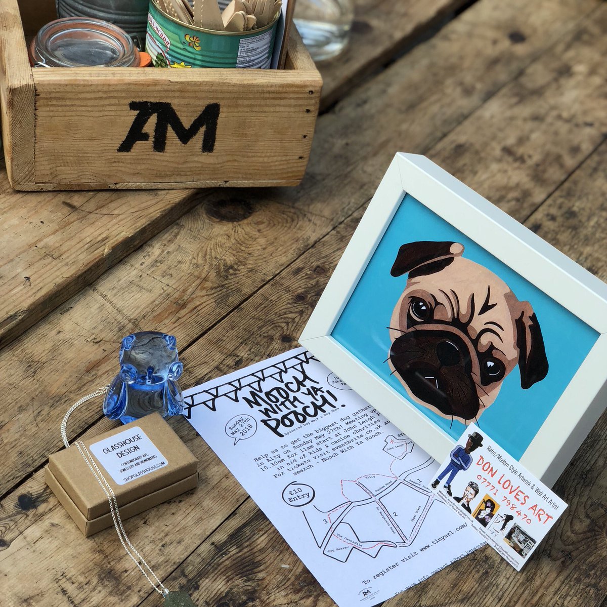 bandvtrading's tweet photo. More goodies for the #moochwithyapooch prize raffle from the amazing @altrinchammkt family!! These have been kindly donated from @GrantD10 & @ShopGlassHouse fabulous thanks guys!! Get your tickets at @EventbriteUK search “Mooch with ya pooch” it’s going to be a “pawsome” day 🐾 https://t.co/1i6B6ovPZ7
