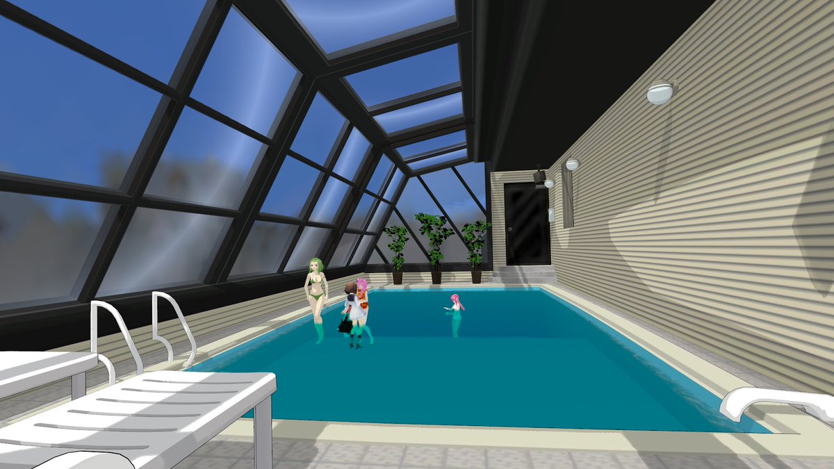 すぎやましん Pa Twitter 例のプールあった Vrchat