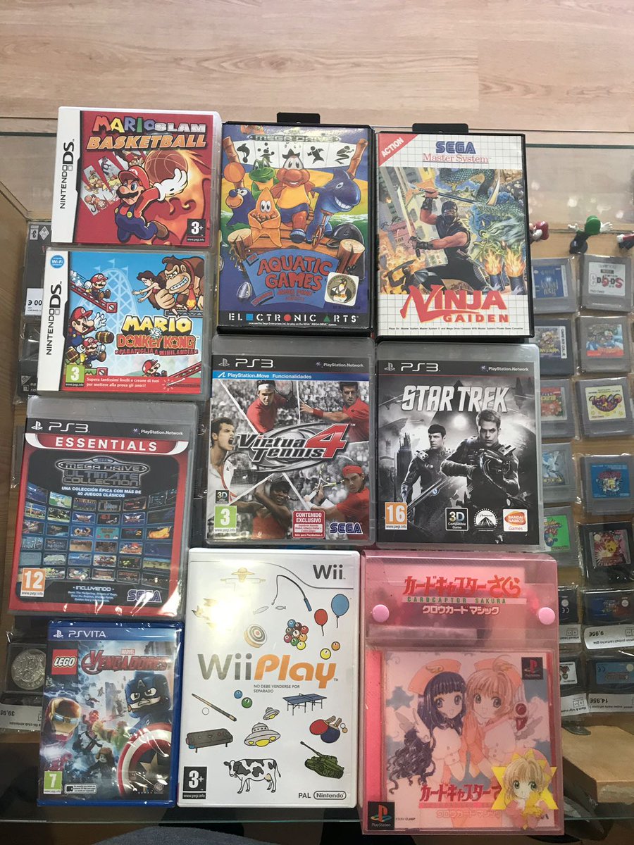 pixel_mundo's tweet image. Hoy hemos recibido unas cuantas novedades de diferentes sistemas #NES #megadrive #mastersystem2 #ps1 #ps3 #nintendods #wii #gamegear entre otras #retrogaminglife #retrogaming #mundopixel