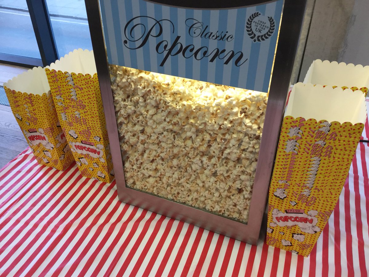 At the #SEOTY2018 awards tonight there is also the small matter of a popcorn machine and a years supply to be won by a #Hallam student! Thanks <a href="/ThomasTuckerLtd/">Thomas Tucker</a> #Winning