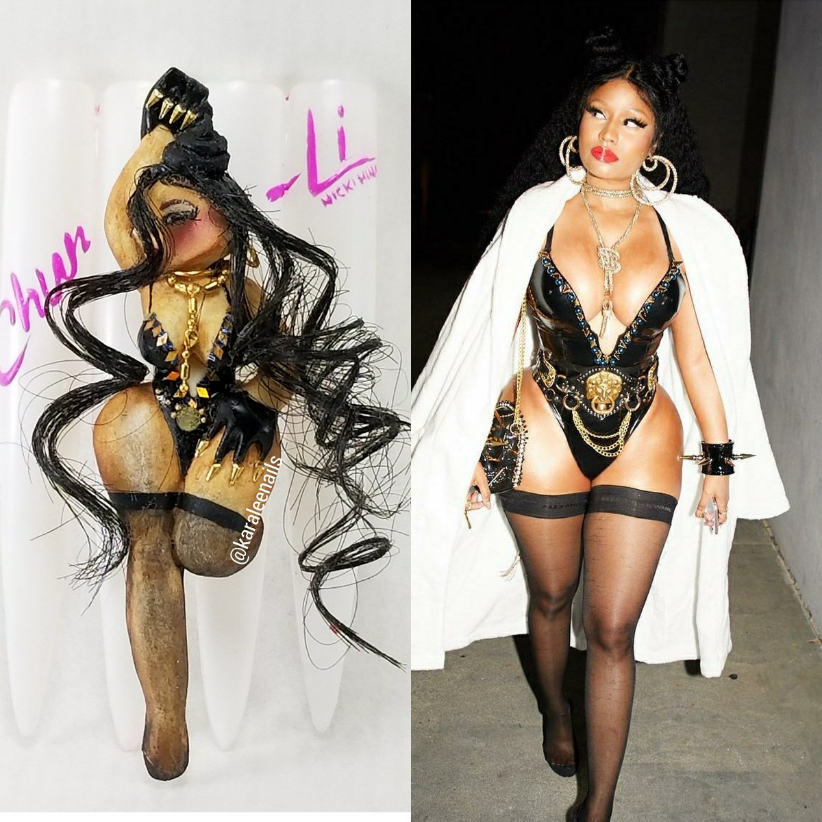 #nickiminaj #barbz #barbie #barbietingz #chunli #celebritynails #celebritynailart #nickiminajnails #nickiminajfanart #3dnailart #sculptednails #fanart @nickiminaj @cndworld <a href="/nailsmagazine/">Nails.bz Nail Art</a> @mtmorgantaylor @nailpromagazine @akadmiks @gelish_official @daily_charme @cunntclaws