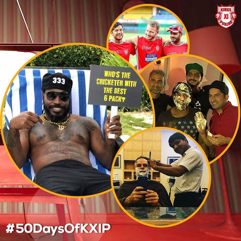 PunjabKingsIPL's tweet photo. A cheerful day calls for some cheerful memories 📸
Tell us about yours using #50DaysOfKXIP
#LivePunjabiPlayPunjabi #KXIP #VIVOIPL https://t.co/vuDqLNDzdO