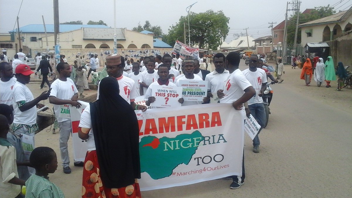 Ubaidullahkaura's tweet photo. All we are Saying #StopthisKillings
Stop the killing of Nigerians In Zamfara
Today we #March4Zamfara #March4ourlive
We hold a peaceful protest In Gusau the capital city of Zamfara reminding ourselves, the Government about the senseless killings @AishaYesufu @bashir_maru @MBuhari https://t.co/GLJgsV6EO3