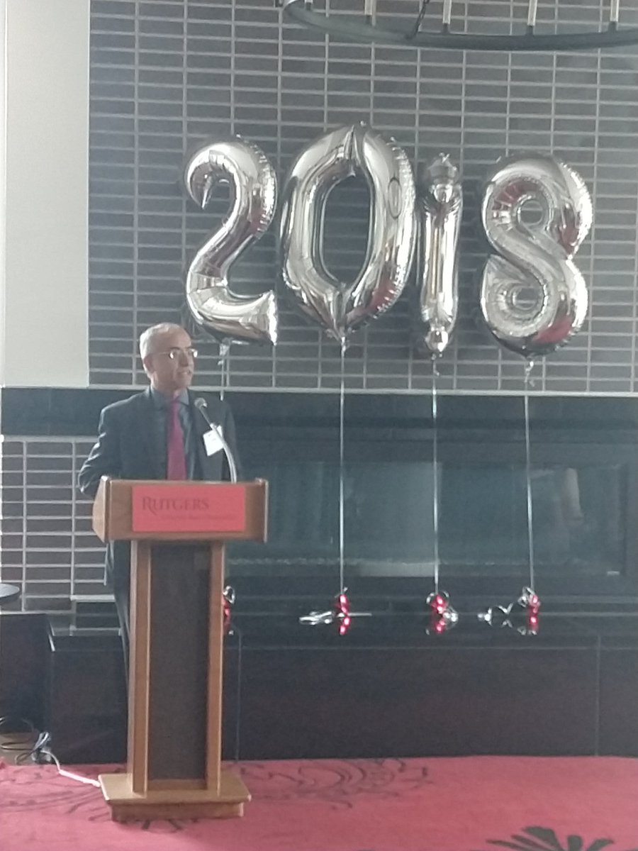 rctrump's tweet photo. Toasting the #Rutgers Class of 2018 at the #ScarletSeniors donor reception. Thanks, @duttaRutgers for acknowledging the most philanthropic senior class in university history! https://t.co/M1uU1ampyr