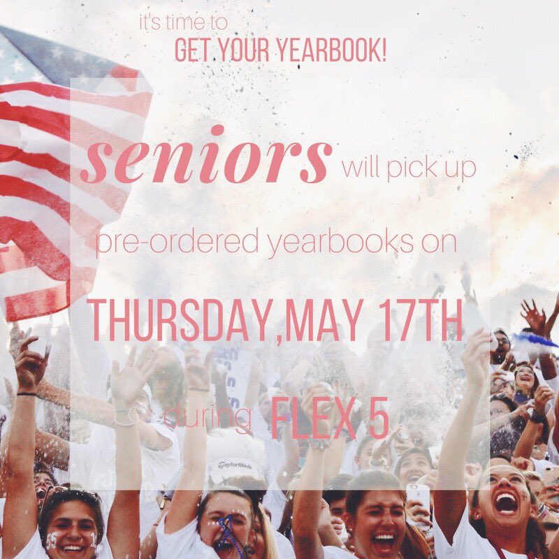 tuskyyearbook's tweet photo. TUSCARORA, IT’S TIME TO GET YOUR YEARBOOK!!! 📚💙

SENIORS ONLY: we will be distributing yearbooks in the LIBRARY during FLEX 5 next week on THURSDAY: MAY 17TH!!!!

FRESH, SOPH, JUN: we will be distributing yearbooks BEFORE AND AFTER SCHOOL in the LIBRARY on FRIDAY: MAY 18TH!!!! https://t.co/1iGAA17OGZ