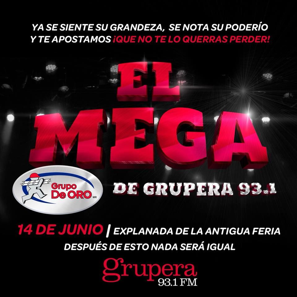 GruperaMorelia's tweet photo. Ya se siente su presencia...

sigue muy pendiente de los anuncios que haremos al aire sobre los artistas que estarán presentes en este Mega evento. https://t.co/kw8CIXiywl