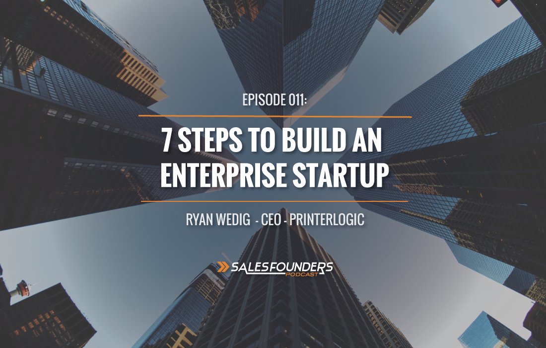 Forget about your #exitstrategy and focus on building a great #company - "7 steps to build an #enterprise #startup" bit.ly/2pQxrac