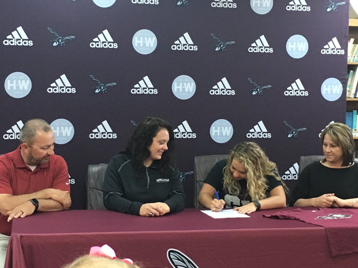 CoachDHurt's tweet photo. Congrats to @ellie_21caffee for signing with Campbellsville University today! 🏀 https://t.co/On7lmEAmjZ