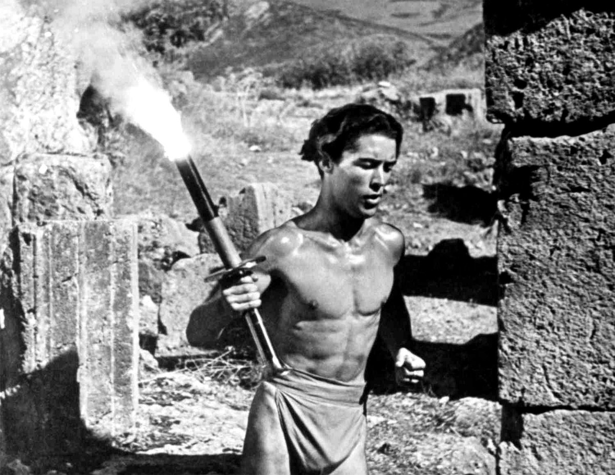 crypto_torch's tweet image. The word “gymnasium” comes from the Greek word gymnos, which means naked. In ancient times #athletes practiced and performed for the #Olympics in the nude to the accompaniment of music. Women were not allowed to participate or even to attend as spectators. 

#Cryptolympics #ETH