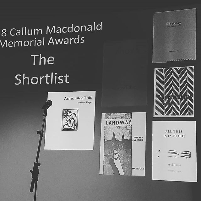 EdinAndElse's tweet photo. Very excited to be at the #callummacdonald memorial awards either #edinburghandelsewhere Good luck to @cathmar7 with #fleetway and #roddyshippin @etherwaves with #curriculumvitae Thanks to @natlibscot for being wonderful hosts. https://t.co/mkvbEjFdd1 https://t.co/NTPfTM3324
