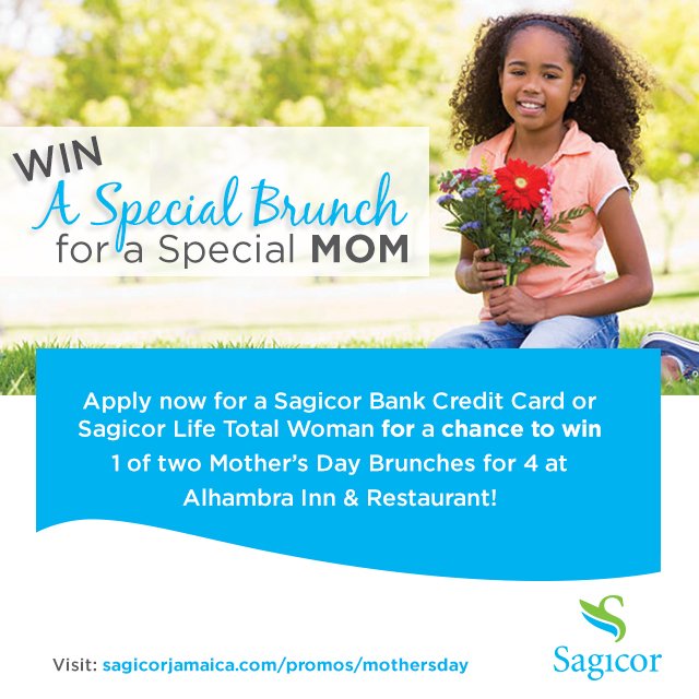 SagicorJa's tweet photo. Get a chance to WIN 1 of two Brunches for 4 at Alhambra Inn & Restaurant courtesy of Sagicor, when you sign up for a Sagicor Bank Credit Card or Sagicor Life Total Woman!
Visit https://t.co/979EqziZHq to enter
#SagicorBank #SagicorLife #BestRewardsEver #IAmTotalWoman https://t.co/kNX7uEgVPa