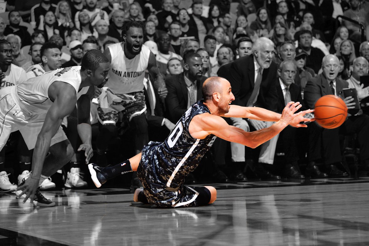 spurs's tweet photo. #Defense https://t.co/b1kBDX0lWj
