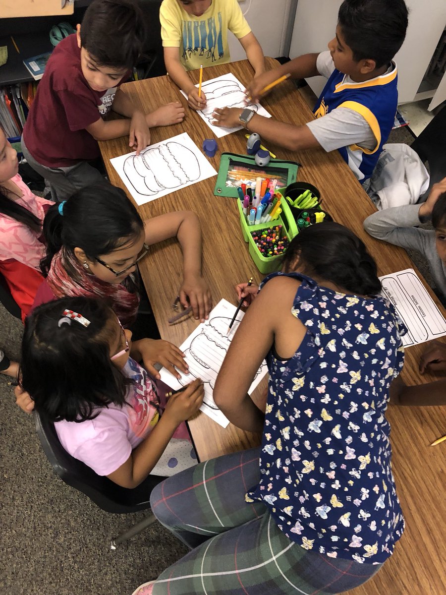 D8Explorers's tweet photo. D8 Explorers helping their little buddies from B7 write a hamburger paragraph about their teacher! #d8explorers #TeacherAppreciationWeek2018 #hamburgerparagraph #buddies https://t.co/jed0Emk37h