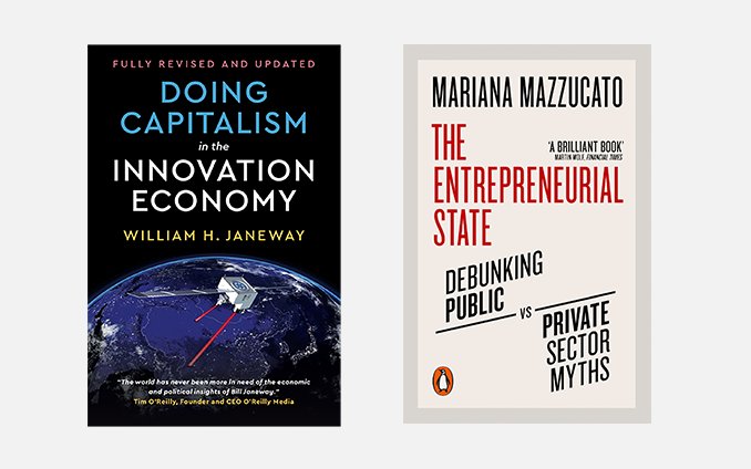 The State and Innovation: <a href="/IIPP_UCL/">UCL Institute for Innovation and Public Purpose</a> hosts a discussion around new editions of Doing Capitalism by @BillJaneway and #TheEntrepreneurialState by Mariana Mazzucato (<a href="/MazzucatoM/">Mariana Mazzucato</a>) on the case for the role of the state in the innovation process bit.ly/2wuZiEC
