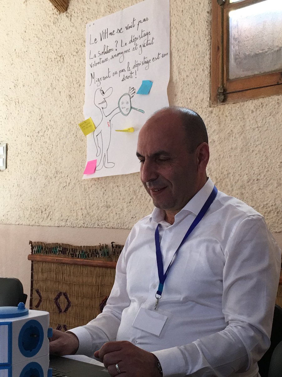 Preyntjens's tweet photo. Cloture d une semaine d'ateliers avec approche participative pour la prévention et réduction des risques VIH/IST #Tamanrasset #Alger #Oran organisés par le #MSPRH avec le soutien de @ONUmigration #Algérie Merci @ONUSIDAAlgerie @IOM_MENA @IOM_Dev @UNICALGIERS https://t.co/WJBbrSNz1i