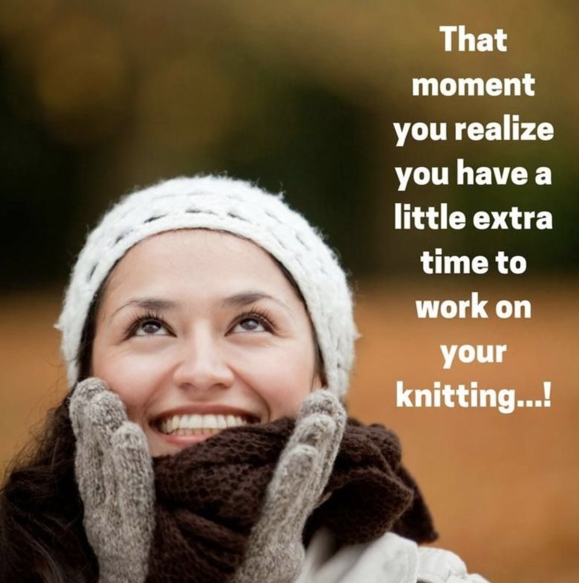 YarnPop's tweet photo. Oh that moment of joy when you realize you have a little extra time to work on your #knitting or #crochet! 
#yarnstash #yarnpop #knit #dowhatyoulove https://t.co/rZ4wmRxQ5V