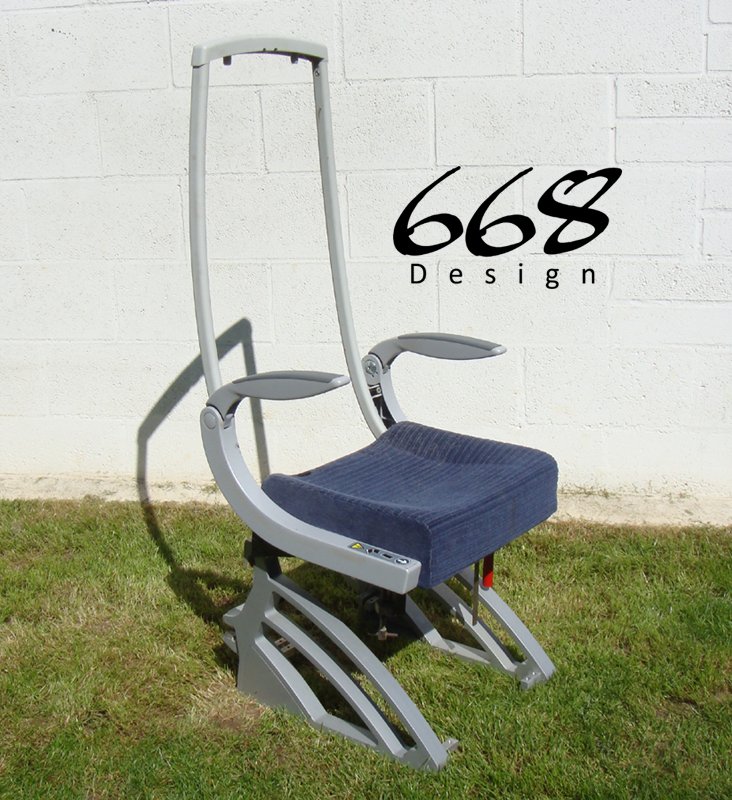 668_Design's tweet photo. Prototyping a client commission piece. Just a proof of concept at the moment, currently a single seat but will become a two seater soon. https://t.co/wm8ThzVsc5