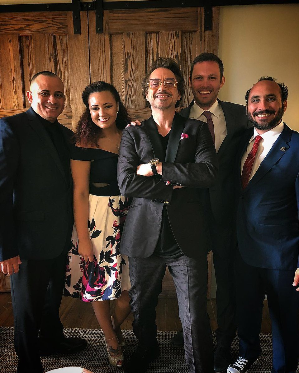 Amanda3cb's tweet image. .@RobertDowneyJr IG post ➡️ Long over due but, here are the winners of the #crowdrise @Avengers premiere campaign benefitting  @ROHHAD_GLOBAL &amp;amp; the #brianortegafoundation. Jaun Rosado, Toria Avent , yours truly, Jason Cassady &amp;amp; Charles Nemer... 📸 jimmy_rich
