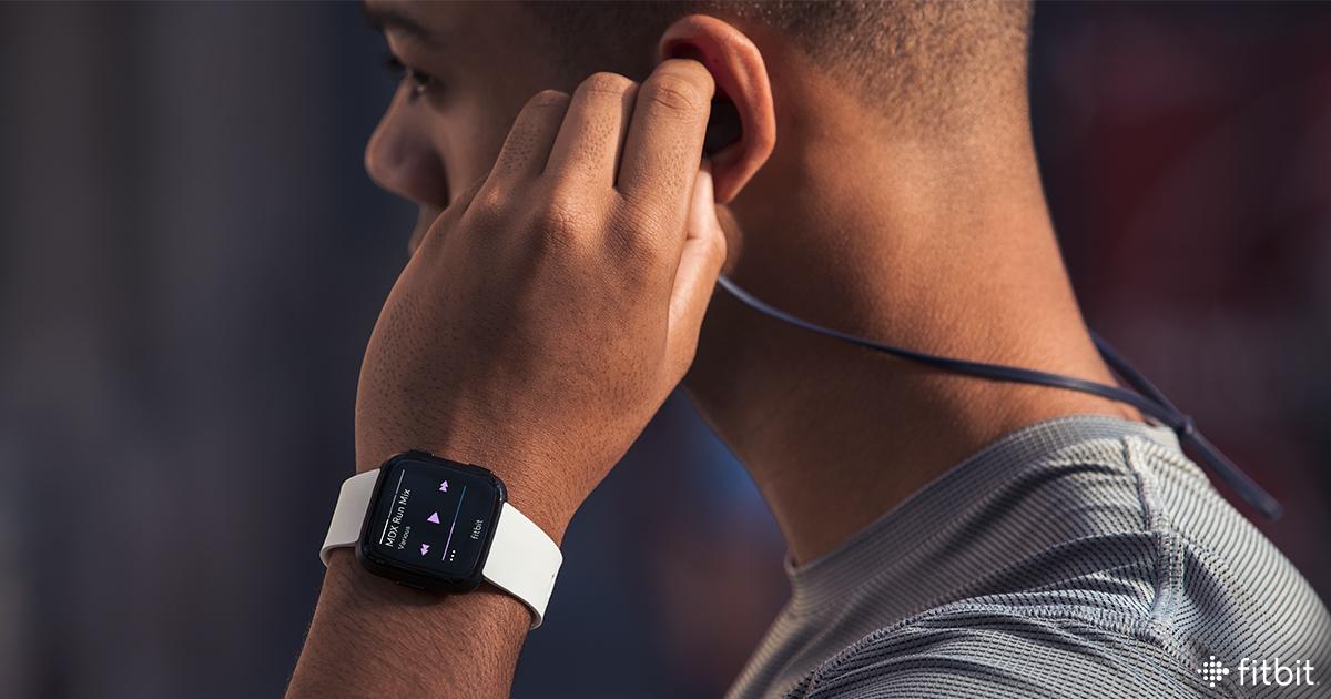 Deezer On Fitbit Versa 2