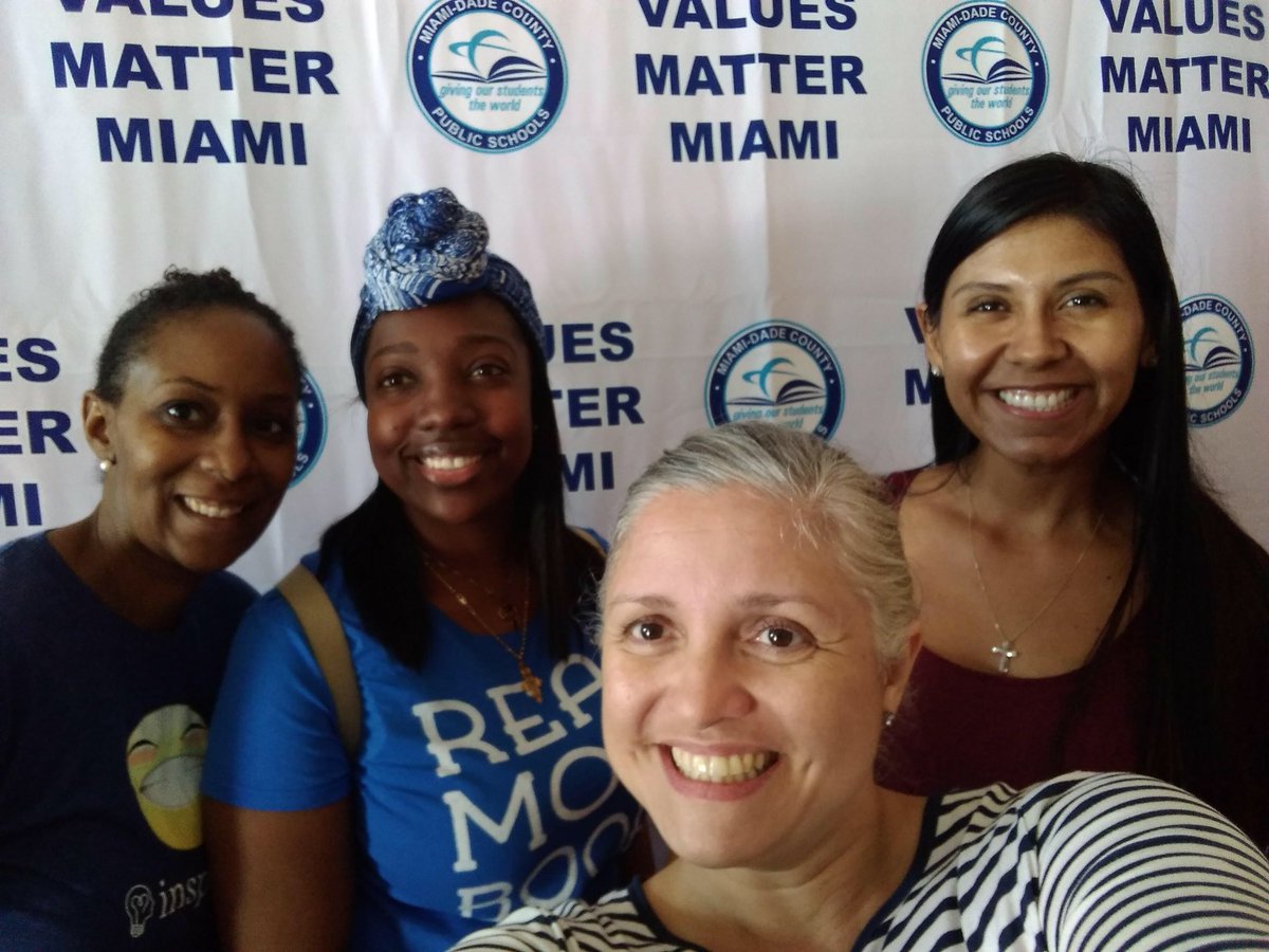 campus_shield's tweet photo. #CampusShield Clinical Supervisor and Mental Health Specialists lending helping hands at the preparation for Values Matter Award Ceremony. #ourkidsrock #TeacherAppreciationWeek #connected #valued #socialemotionallearning @StdtSvcsMDCPS @MiamiSup https://t.co/BqKqGFiMO8