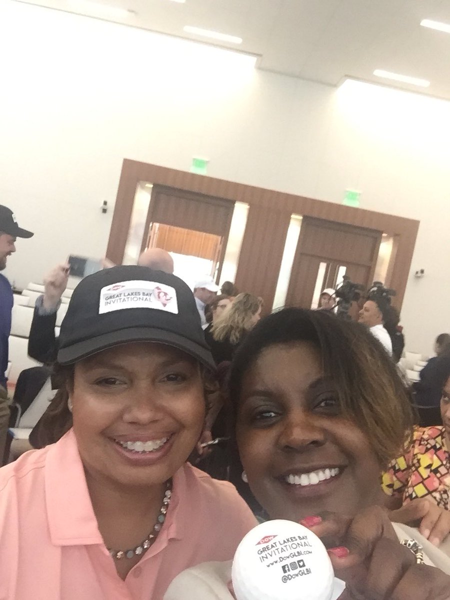 TorainTiffany's tweet photo. So excited to hear the news about The Dow Great Lakes Bay Invitational at the Midland Country Club beginning 2019.  Thanks @KarenS_Carter and @DowChemical for bringing such an awesome opportunity to Midland Community in this great partnership with the LPGA.
@DowGLBI 
@LPGA LGPA https://t.co/g1351pNytH