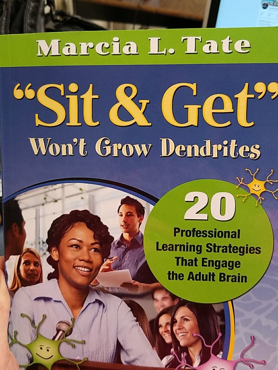 mrsvaclavik's tweet photo. Just starting this and I can hear @drmarciatate . Went to the best conference session last December @LearningForward presented by Dr. Tate . Time for me to #stepupmygame #prolificPD https://t.co/ZZEfS8aJut
