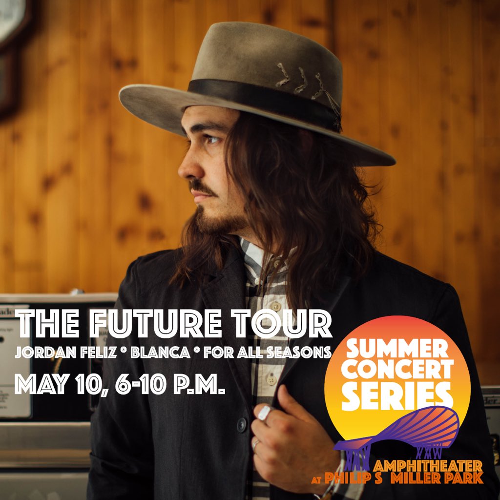 crgov's tweet photo. The Future Tour, featuring @jordan_feliz, @TheRealBlanca and @FASeasons is tonight! Tickets are $10 at https://t.co/wNxCIHGPsX. His hit song #Witness was Top 10 on @KloveRadio this week. Donβt miss Jordan live! #CastleRock #TheFutureTour #PSMPark #CastleRockEvents #PSMConcerts https://t.co/jGVIPRICvl