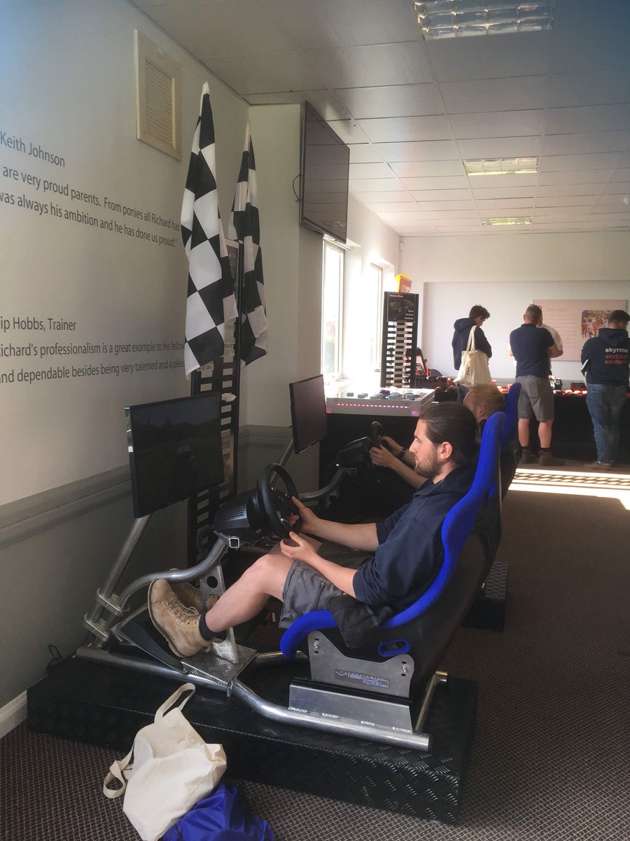 lmsents's tweet photo. Great to be back at #EdmundsonElectrical #TradeShow at @HerefordRaces today with our #RacingSimulators and #NeuronRace! @EDS145 #Exhibition #Entertainment #Event #Events #Expo #TradeStand https://t.co/QV059Wjc3W