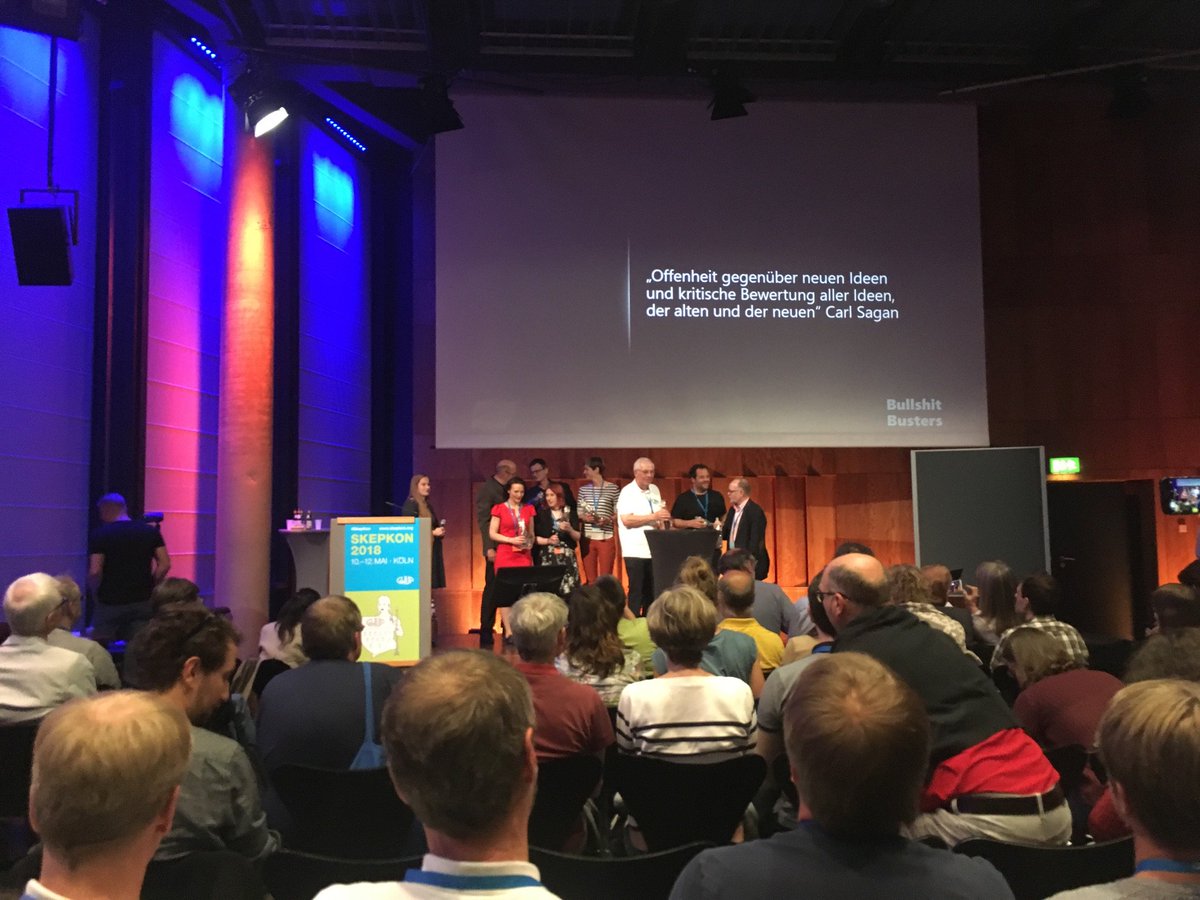 Der Eröffnungstag war schon mal sehr interessant #SkepKon