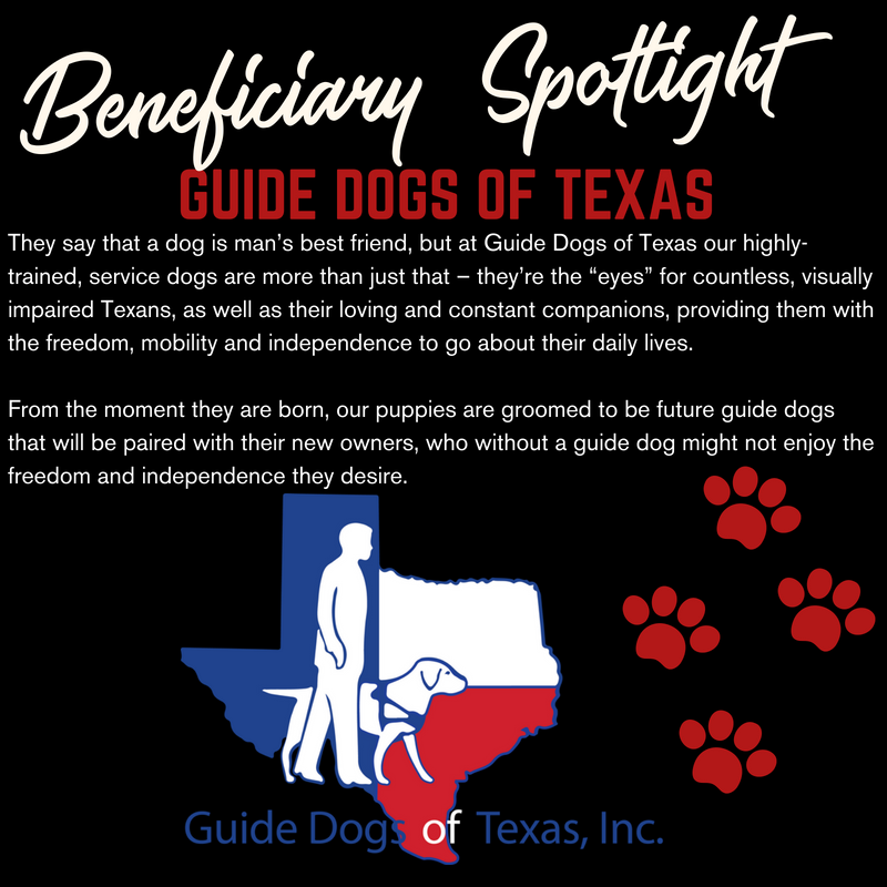 heartsandhands1's tweet image. This year #HeartsandHands is proud to have #GuideDogsofTexas as it’s beneficiary! Visit their website at guidedogsoftexas.org to learn more about how Guide Dogs of Texas supports our community and see their upcoming events scheduled for May.